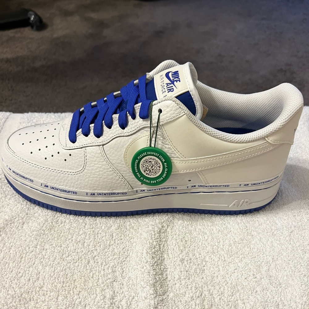 Nike Air Force 1 Uninterrupted โMore than an Athlete. Size 12 Brand New. - Picture 7 of 8